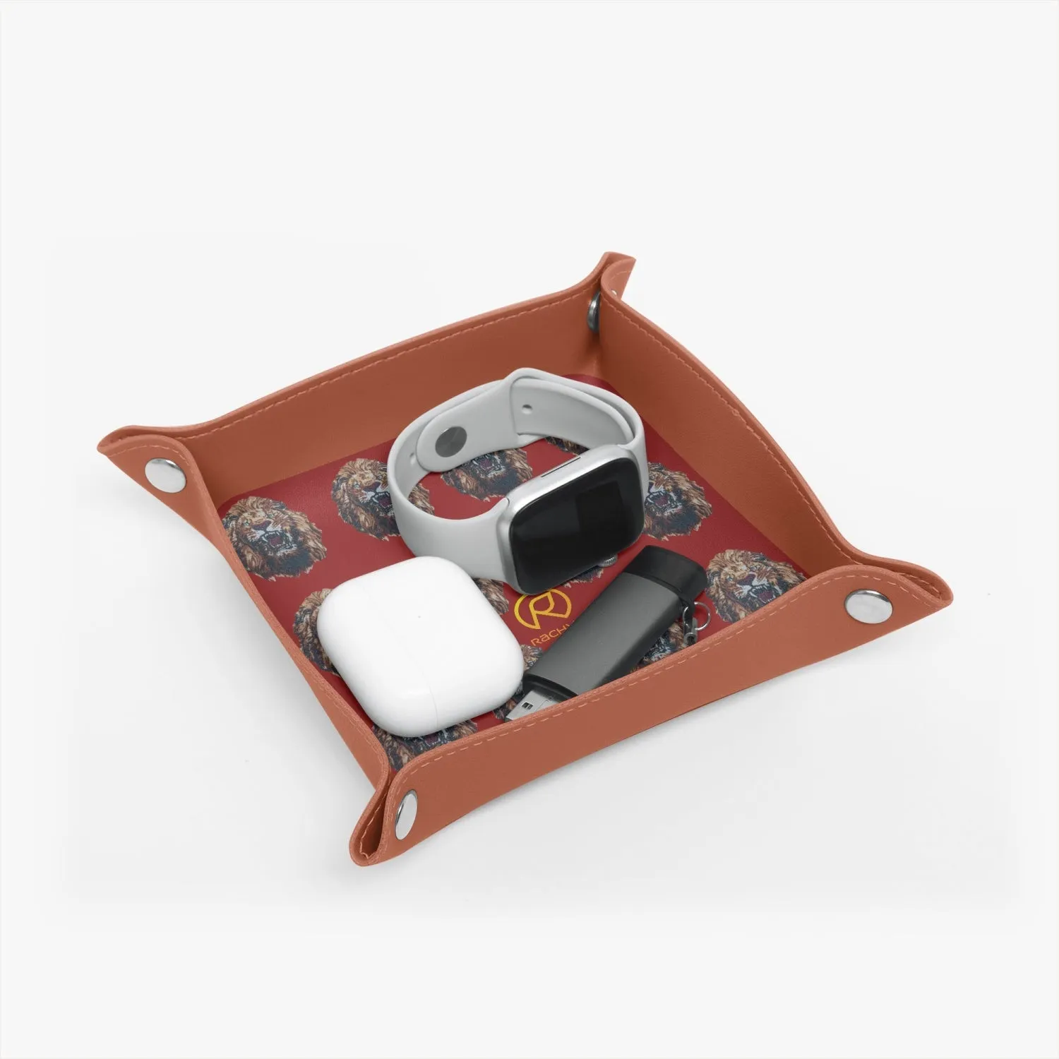 1099.  Rachvid Isi-Agu PU Leather Tray