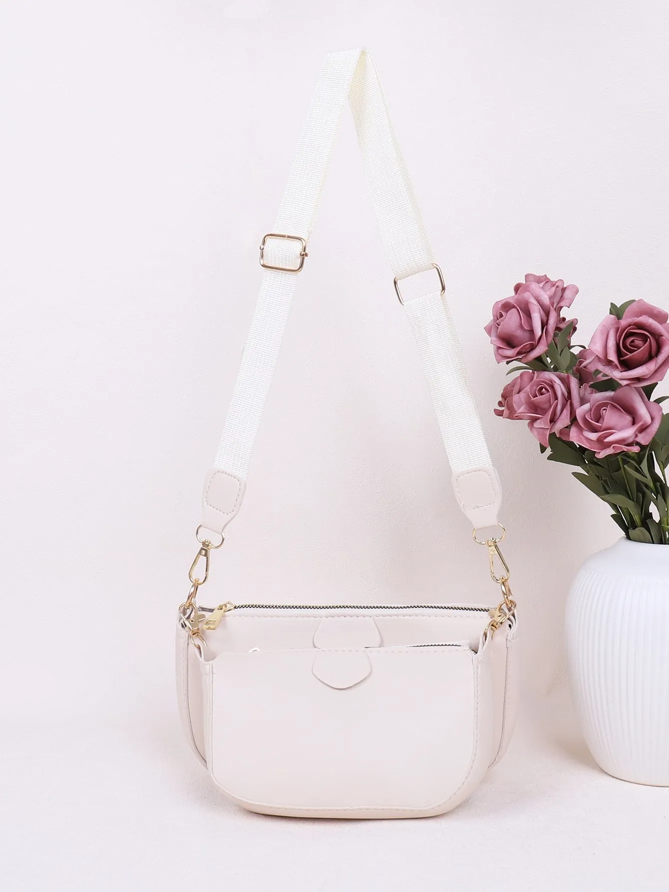 3pcs Minimalist Crossbody Bag Set