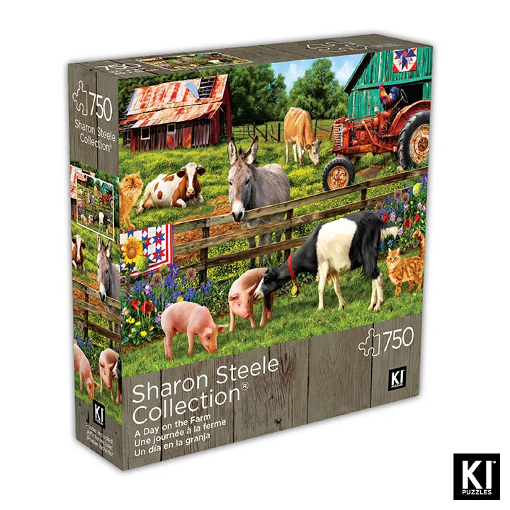 A Day on the Farm Jigsaw Puzzle