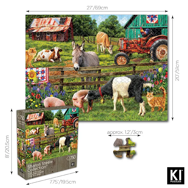 A Day on the Farm Jigsaw Puzzle