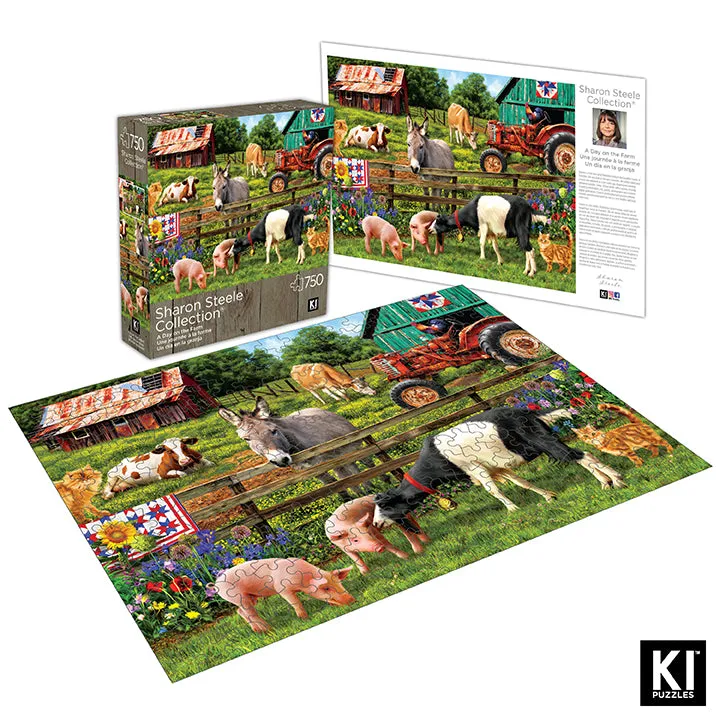 A Day on the Farm Jigsaw Puzzle