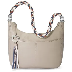 Barbados Ziptop Hobo | Stone-Multi
