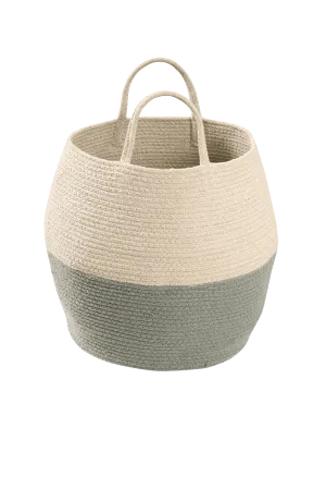 Basket Zoco Vintage Blue - Natural  - Morocco