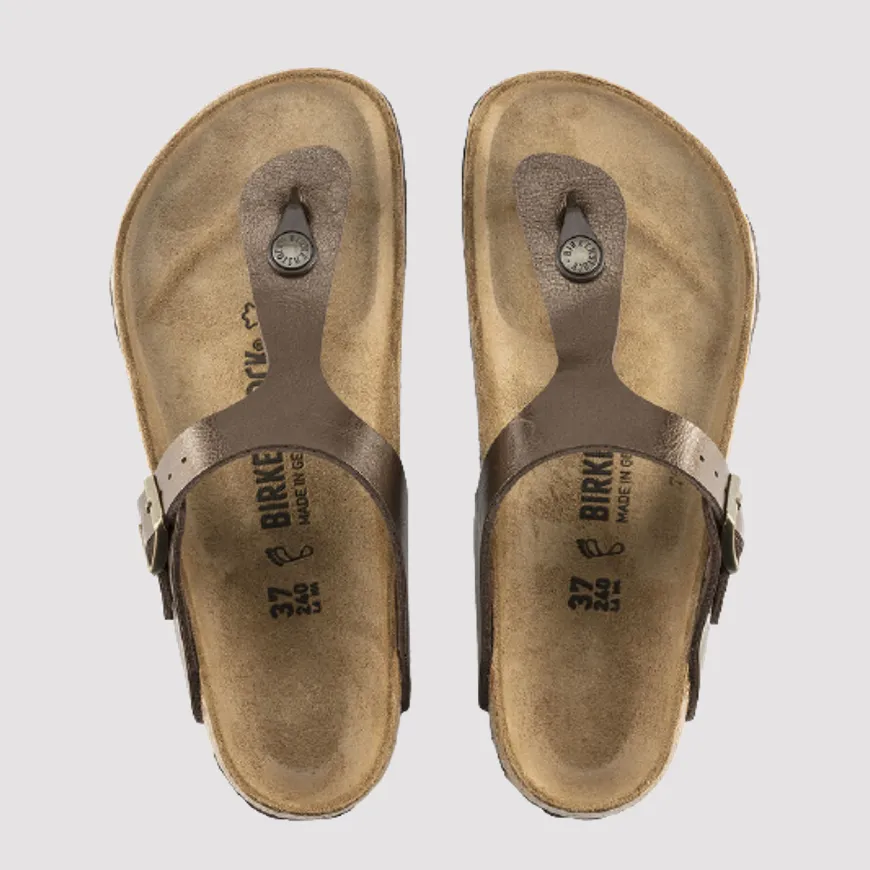 Birkenstock Gizeh Birko-Flor Women Lifestyle Slippers Maroon