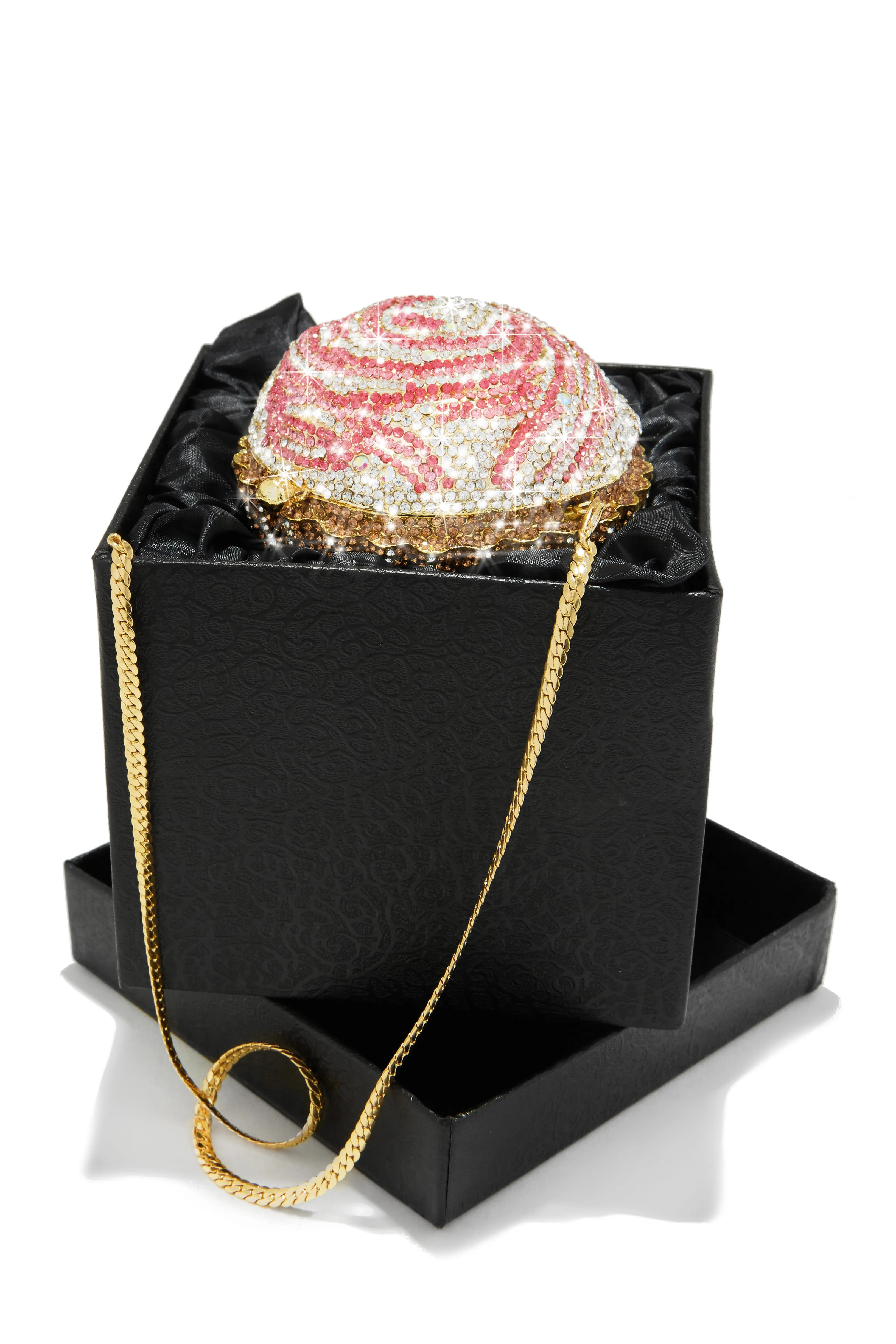Birthday Wish Embellished Cupcake Handbag - Multi