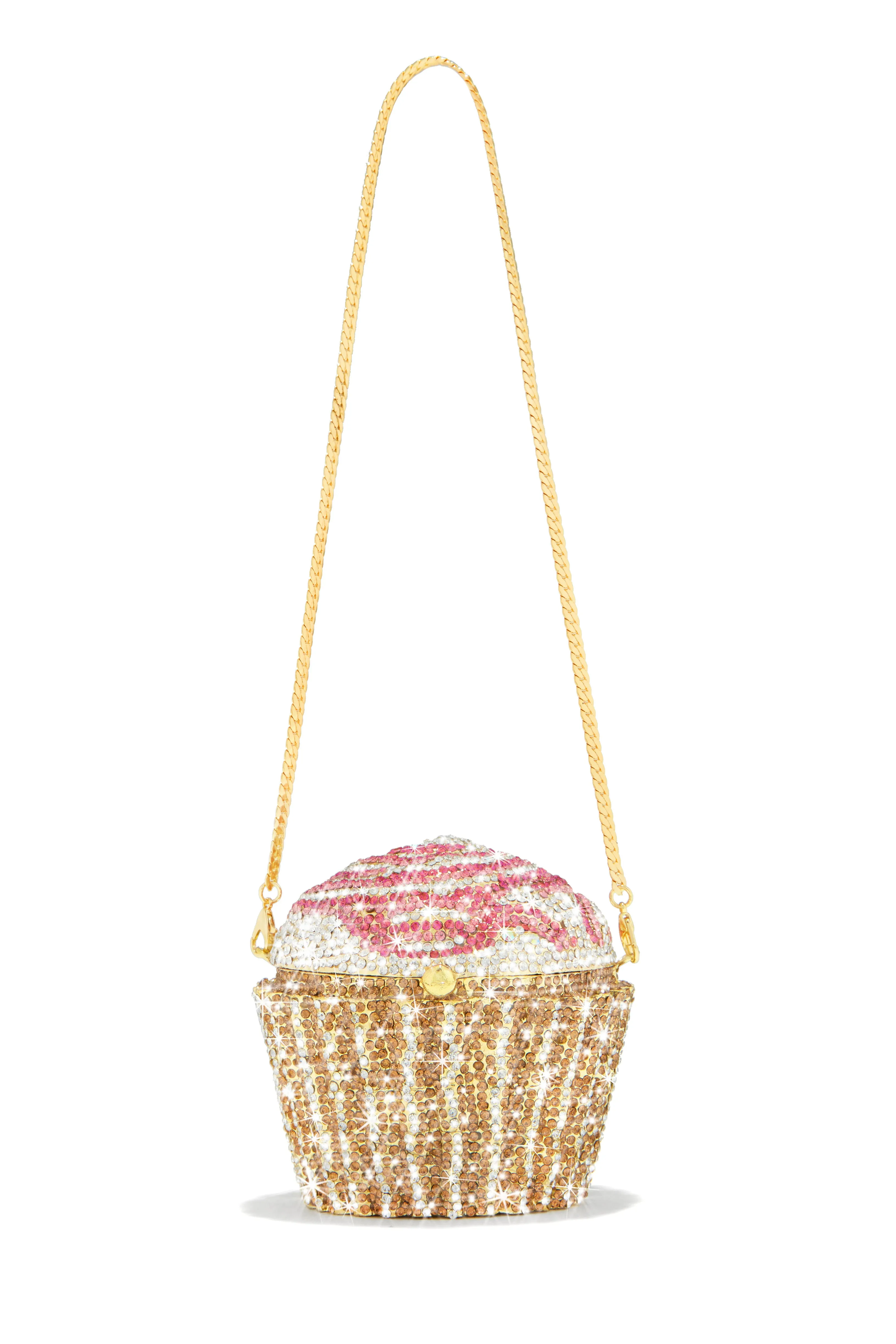 Birthday Wish Embellished Cupcake Handbag - Multi