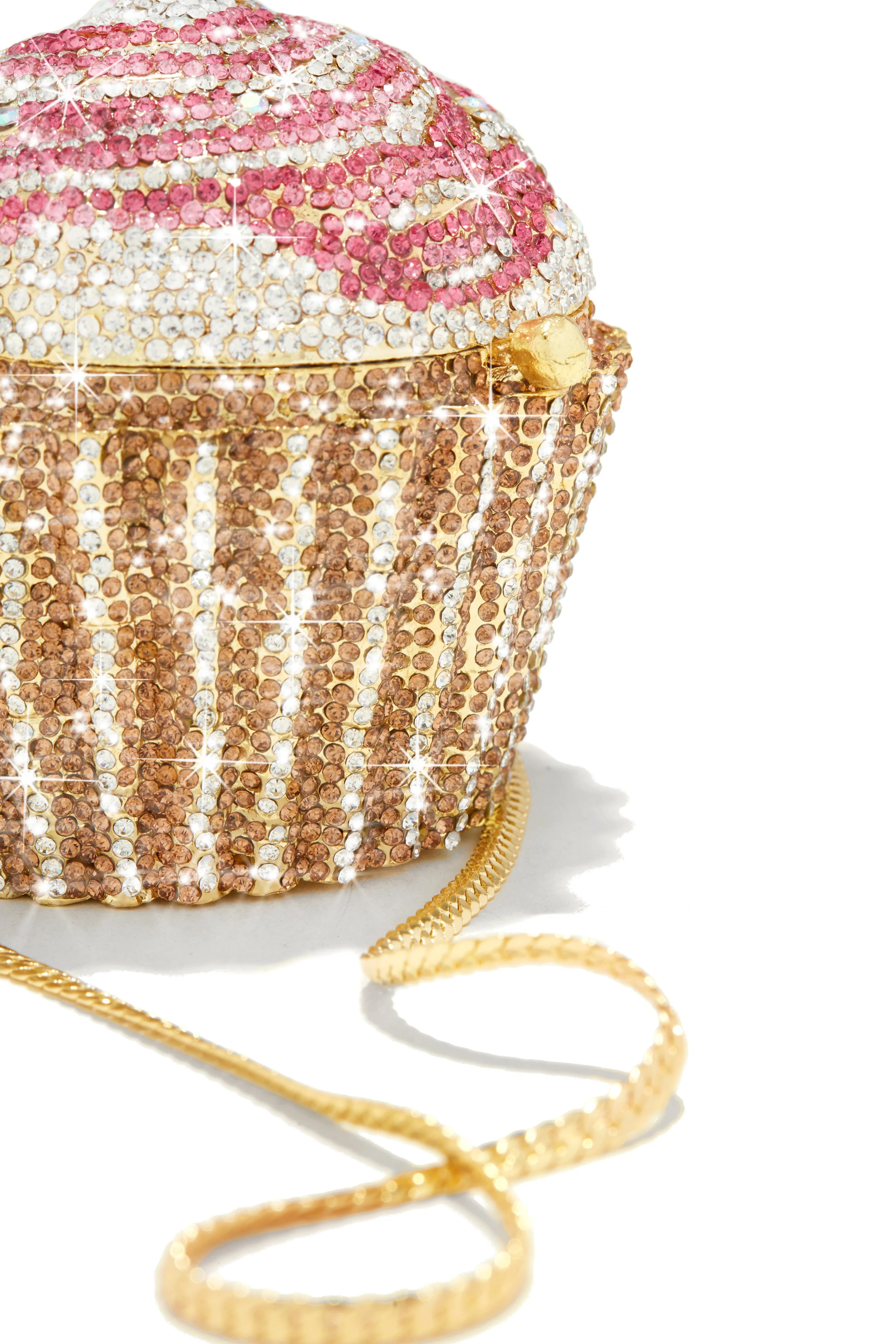 Birthday Wish Embellished Cupcake Handbag - Multi