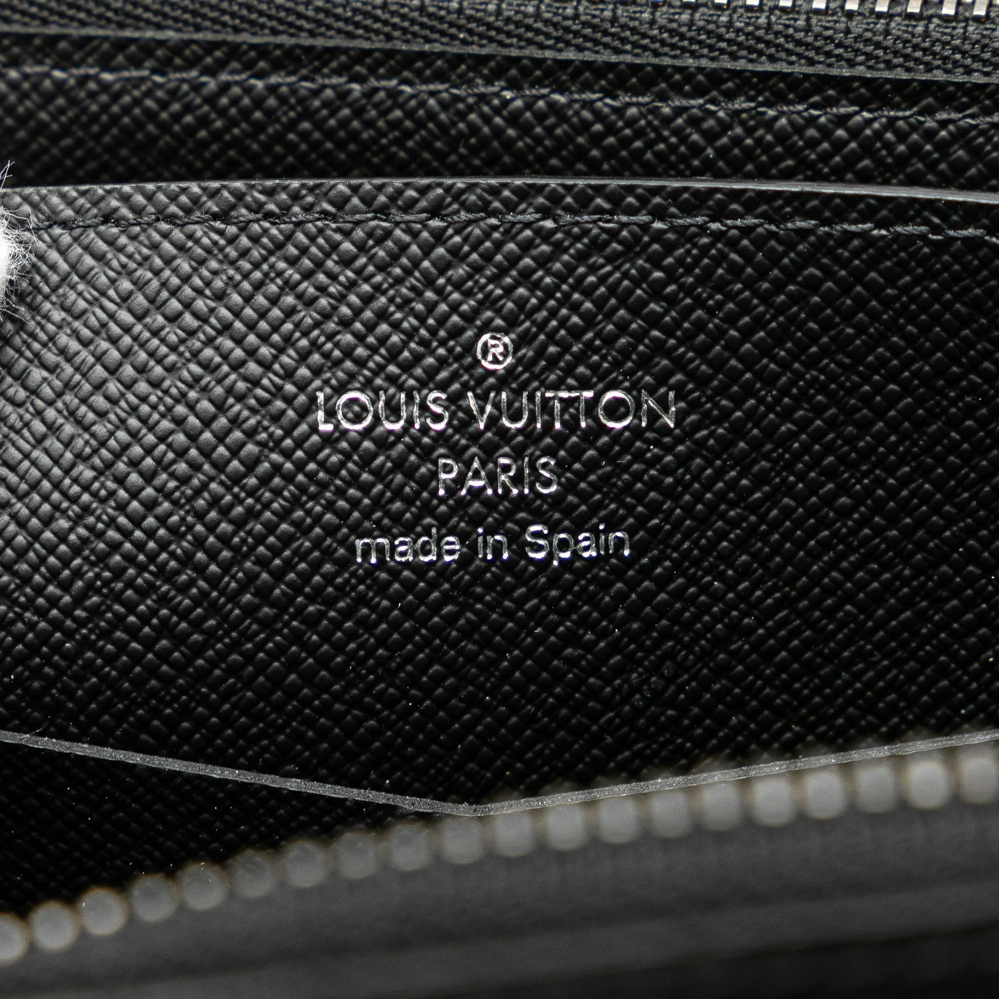 Black Louis Vuitton Monogram Eclipse Zippy XL Wallet