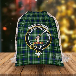 Blackadder Tartan Christmas Santa's Bag with Family Crest