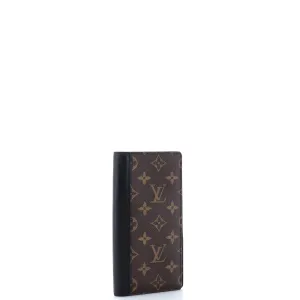 Brazza Wallet Macassar Monogram Canvas