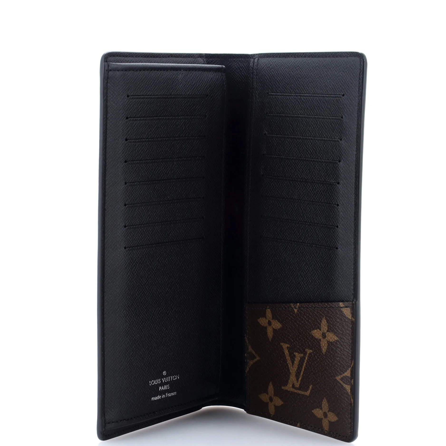 Brazza Wallet Macassar Monogram Canvas