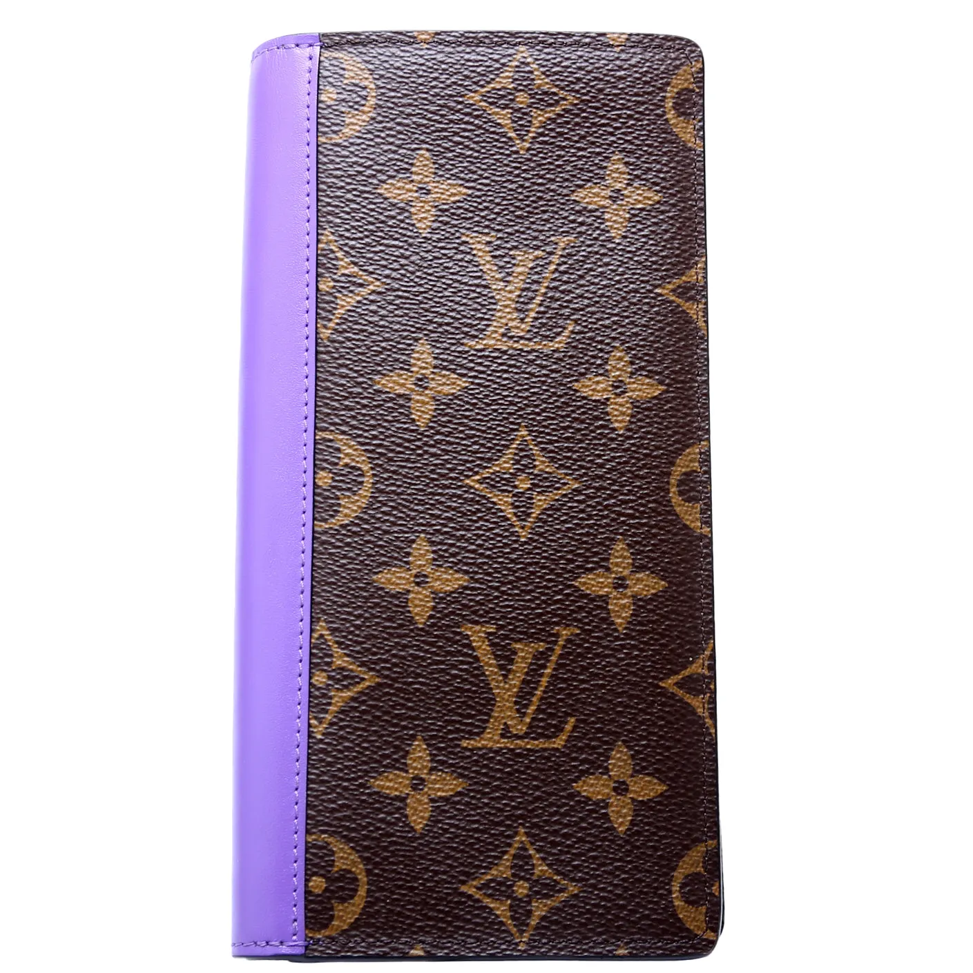 Brazza Wallet Macassar Monogram Purple