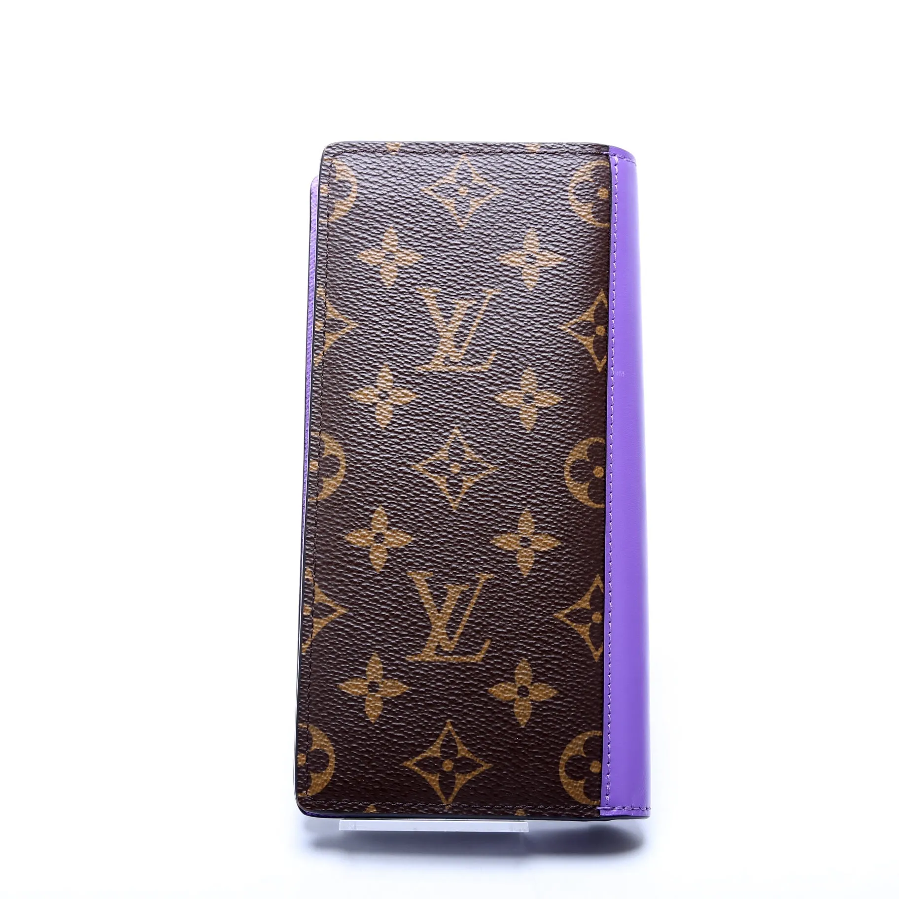 Brazza Wallet Macassar Monogram Purple