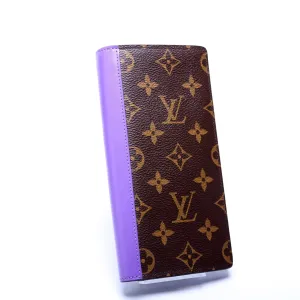 Brazza Wallet Macassar Monogram Purple