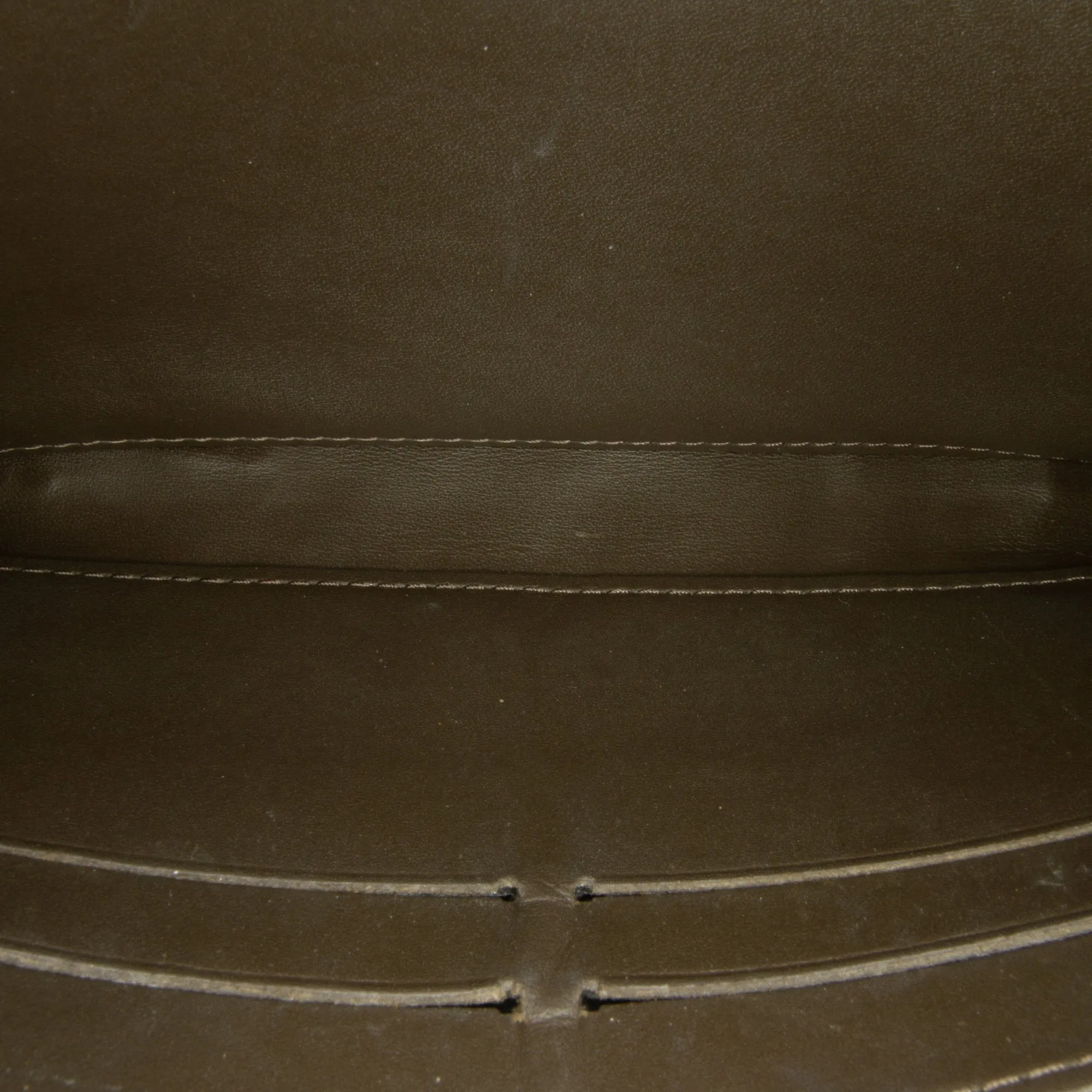 Brown Louis Vuitton Monogram Vernis Zippy Wallet