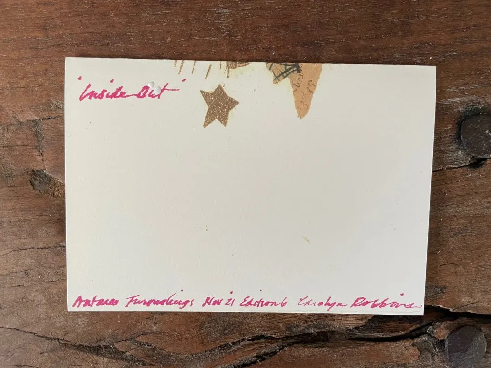 Carolyn's cooped up pack of artistic printed cards