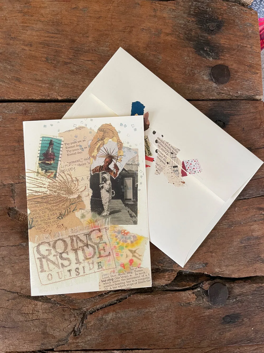 Carolyn's cooped up pack of artistic printed cards