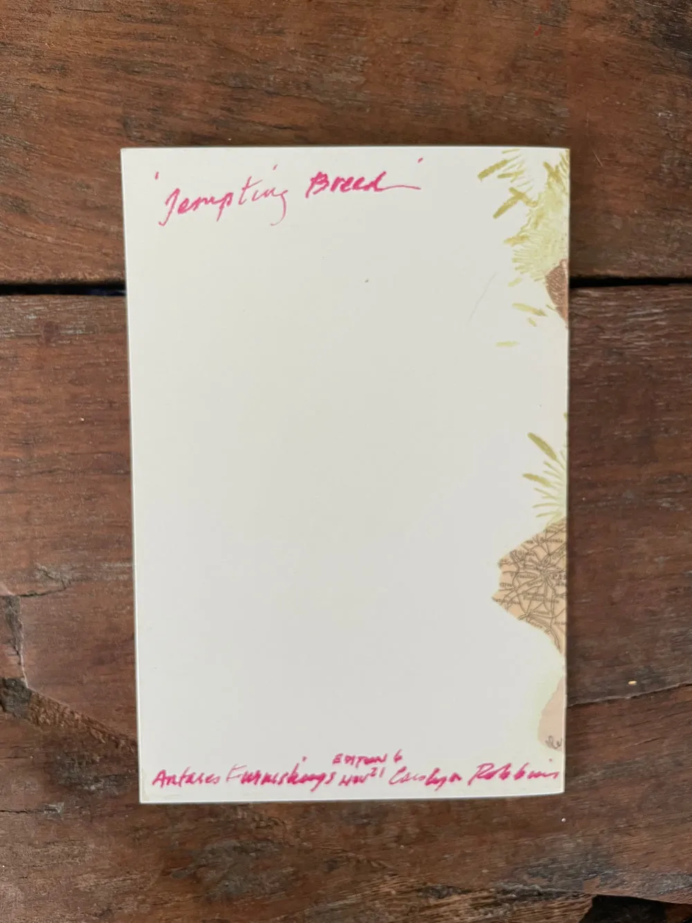 Carolyn's cooped up pack of artistic printed cards