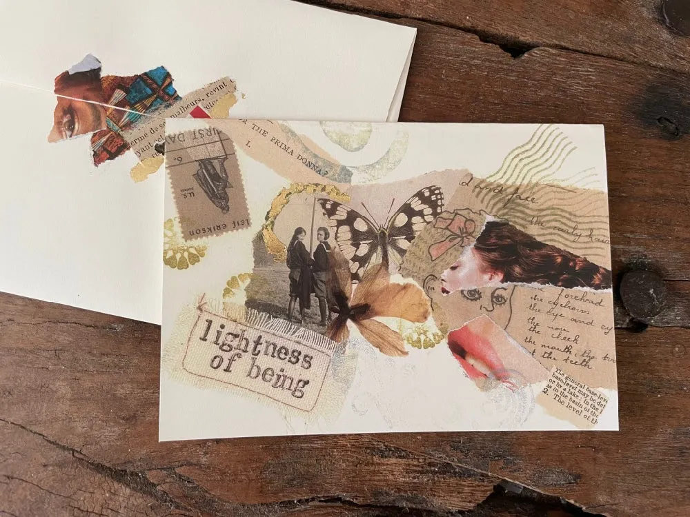 Carolyn's cooped up pack of artistic printed cards