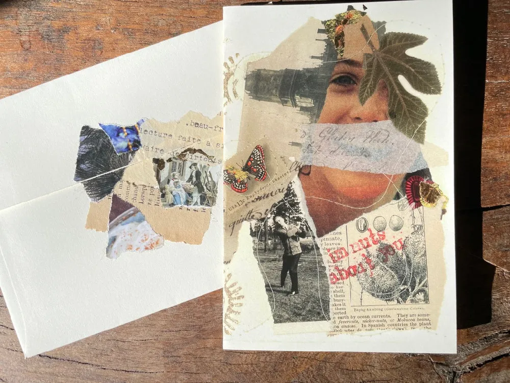 Carolyn's flirty pack of artistic printed cards