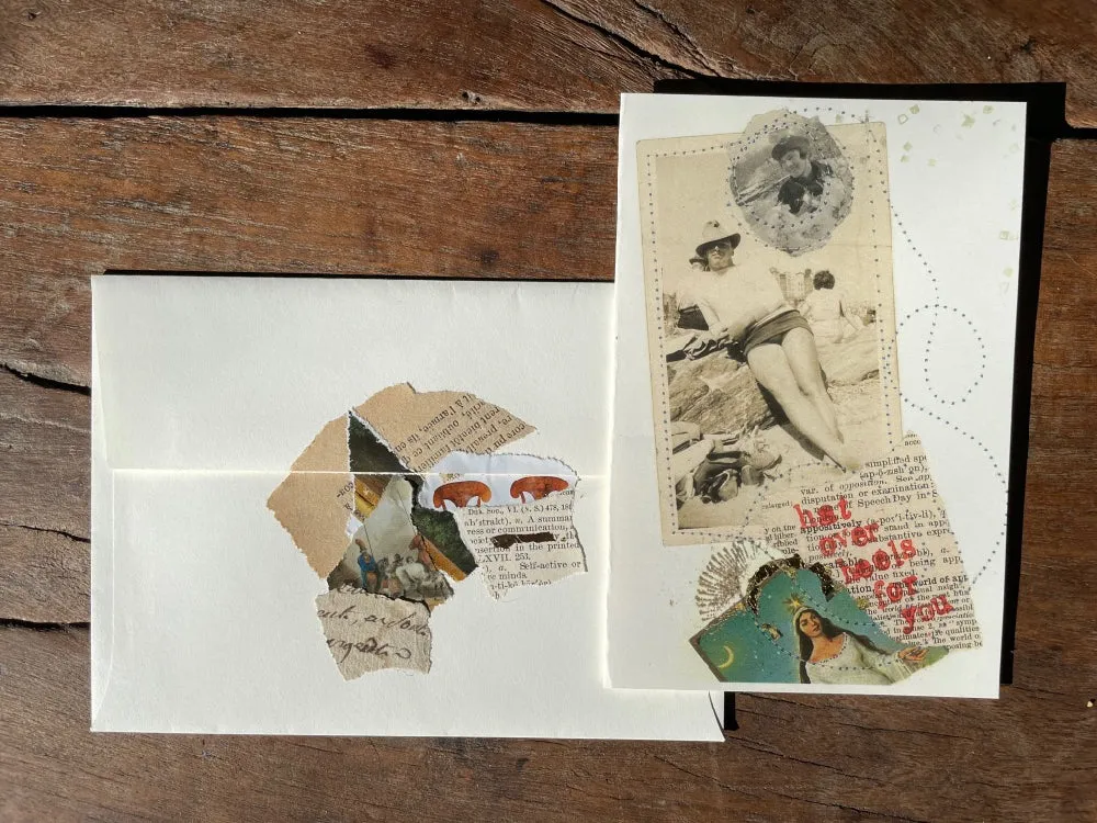 Carolyn's flirty pack of artistic printed cards