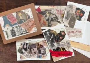 Carolyn's gent pack of artistic printed cards