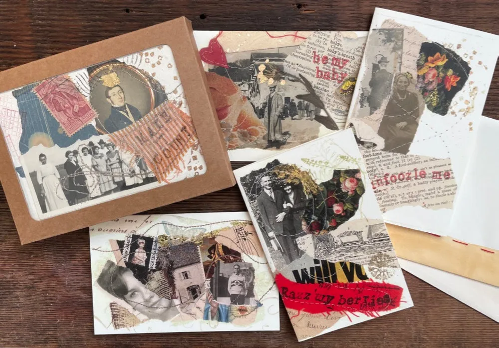 Carolyn's gent pack of artistic printed cards