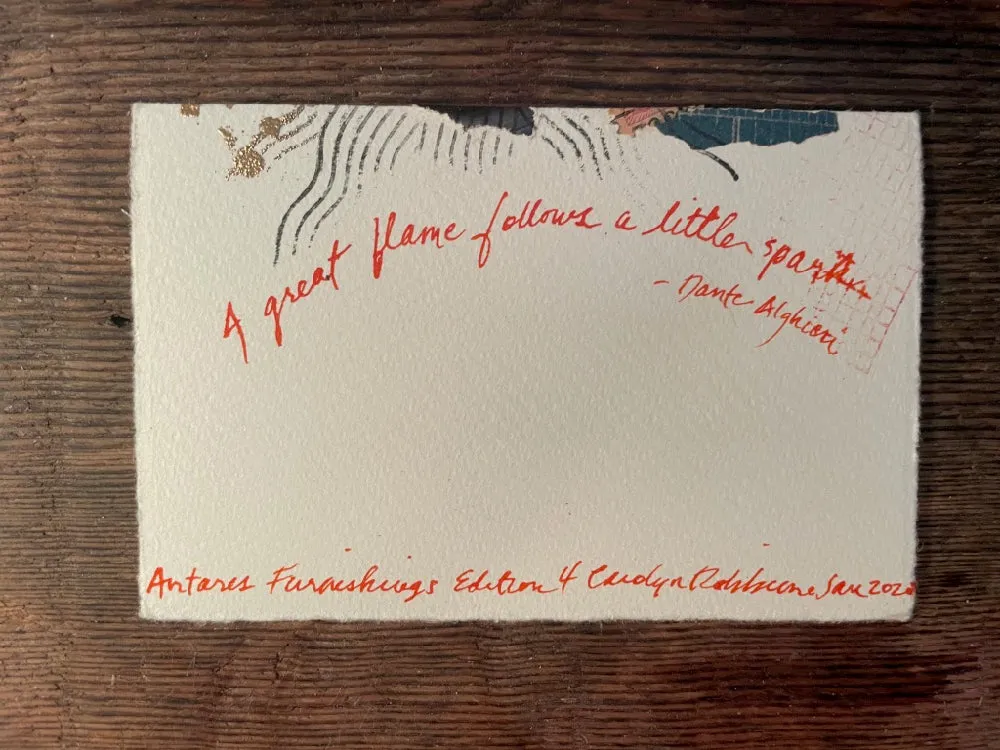 Carolyn's gent pack of artistic printed cards