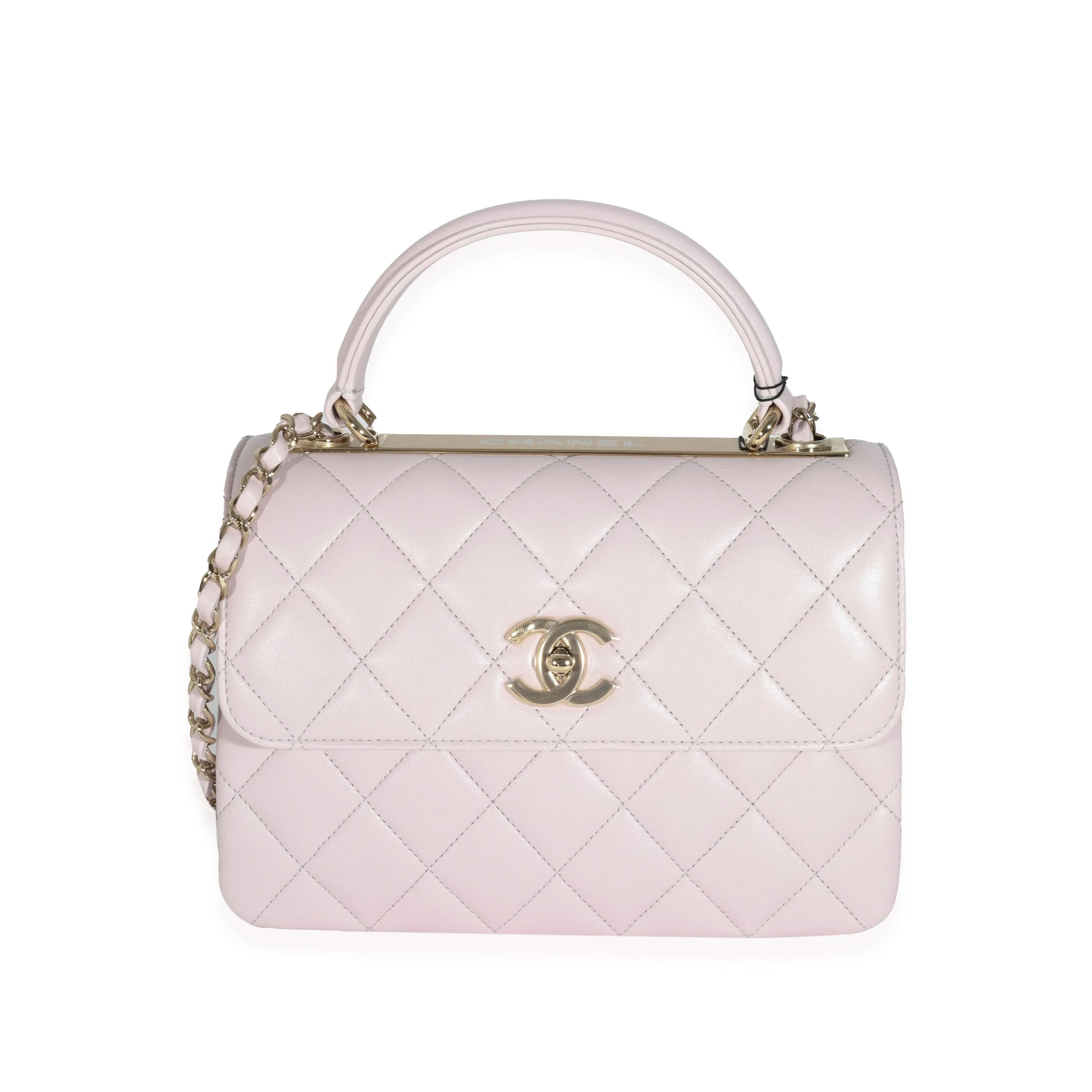 Chanel 20A Lilac Lambskin Small Trendy Flap Bag