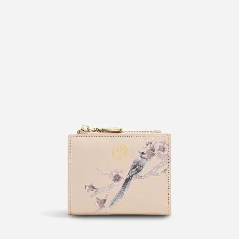 Chinese Aesthetic Original Print Women's Short Wallet