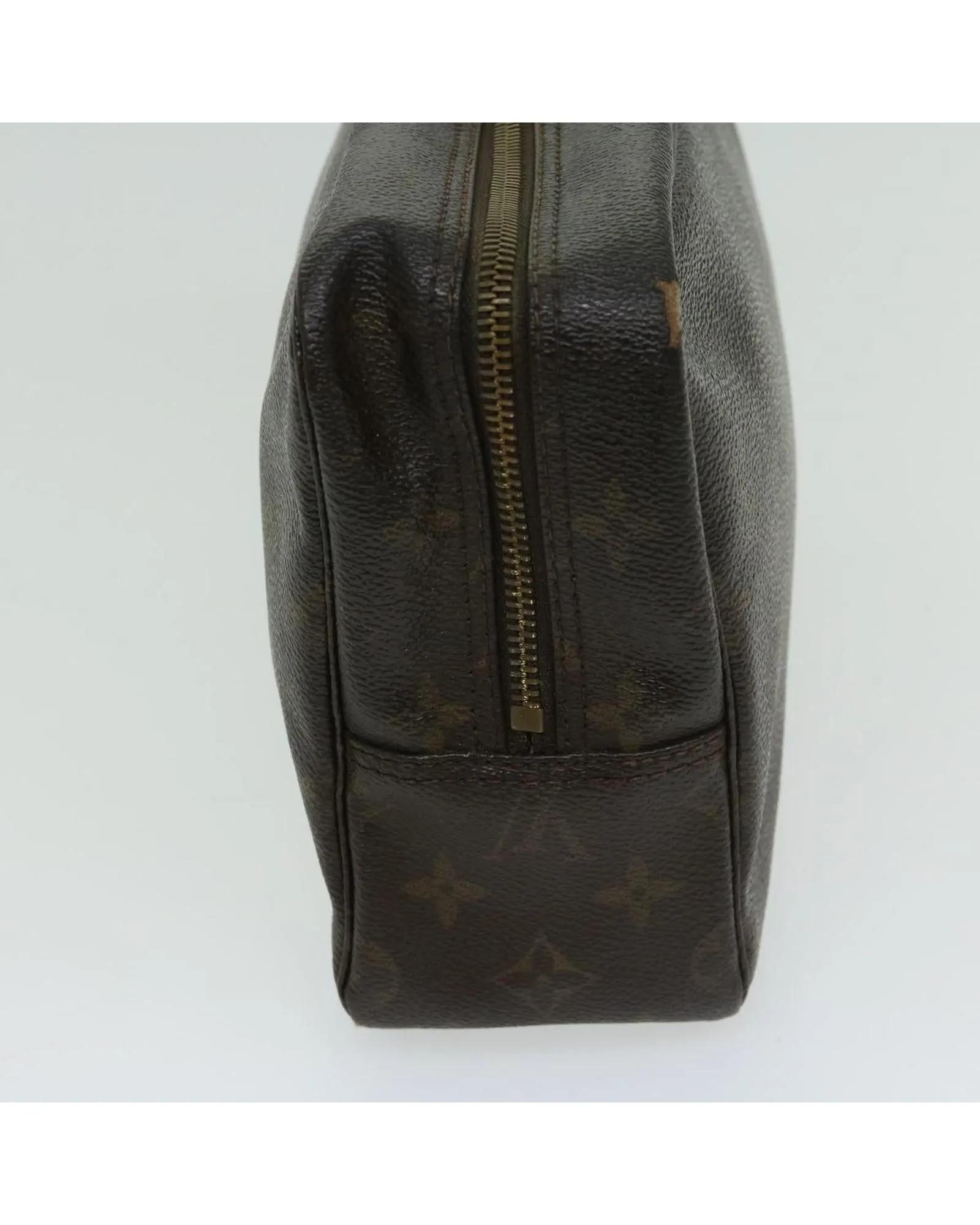 Classic Monogram Canvas Clutch Bag for Travel and Toiletries
