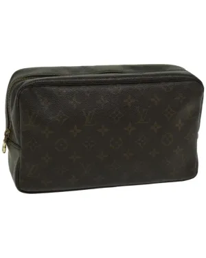 Classic Monogram Canvas Clutch Bag for Travel and Toiletries
