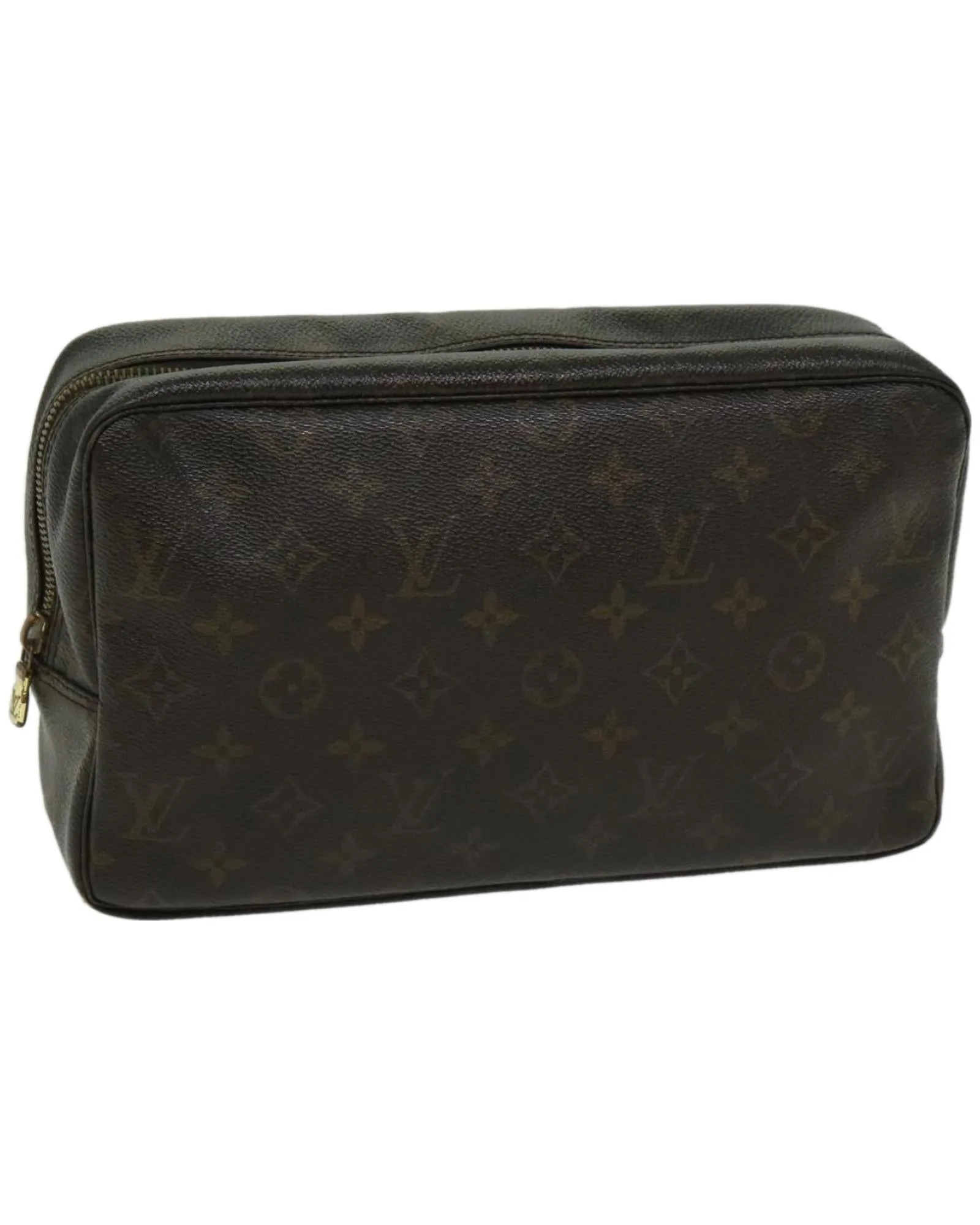 Classic Monogram Canvas Clutch Bag for Travel and Toiletries