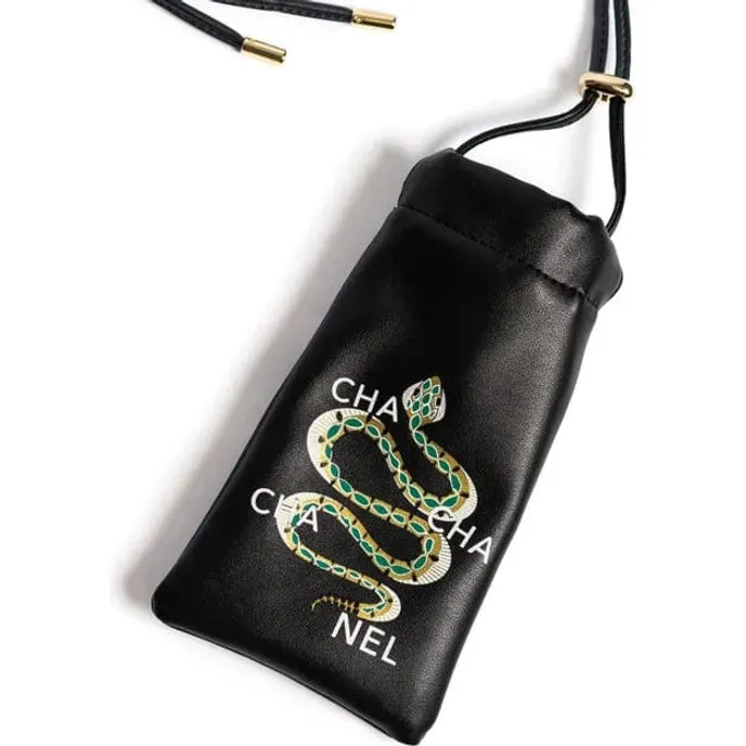 Eden Snake Crossbody Pouch