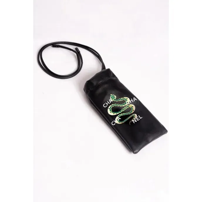 Eden Snake Crossbody Pouch