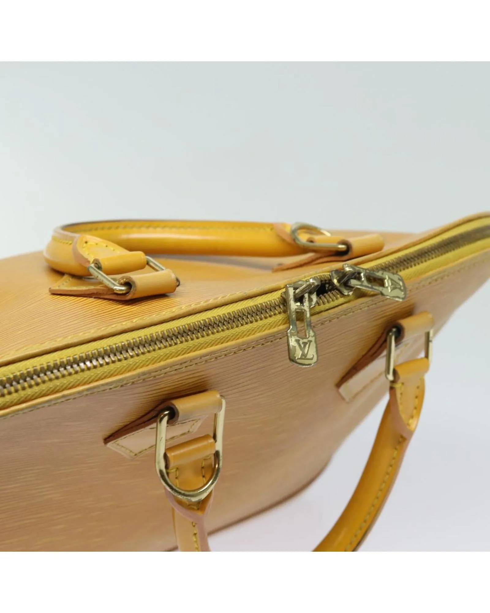 Epi Leather Alma Hand Bag with Distinctive Textured Finish