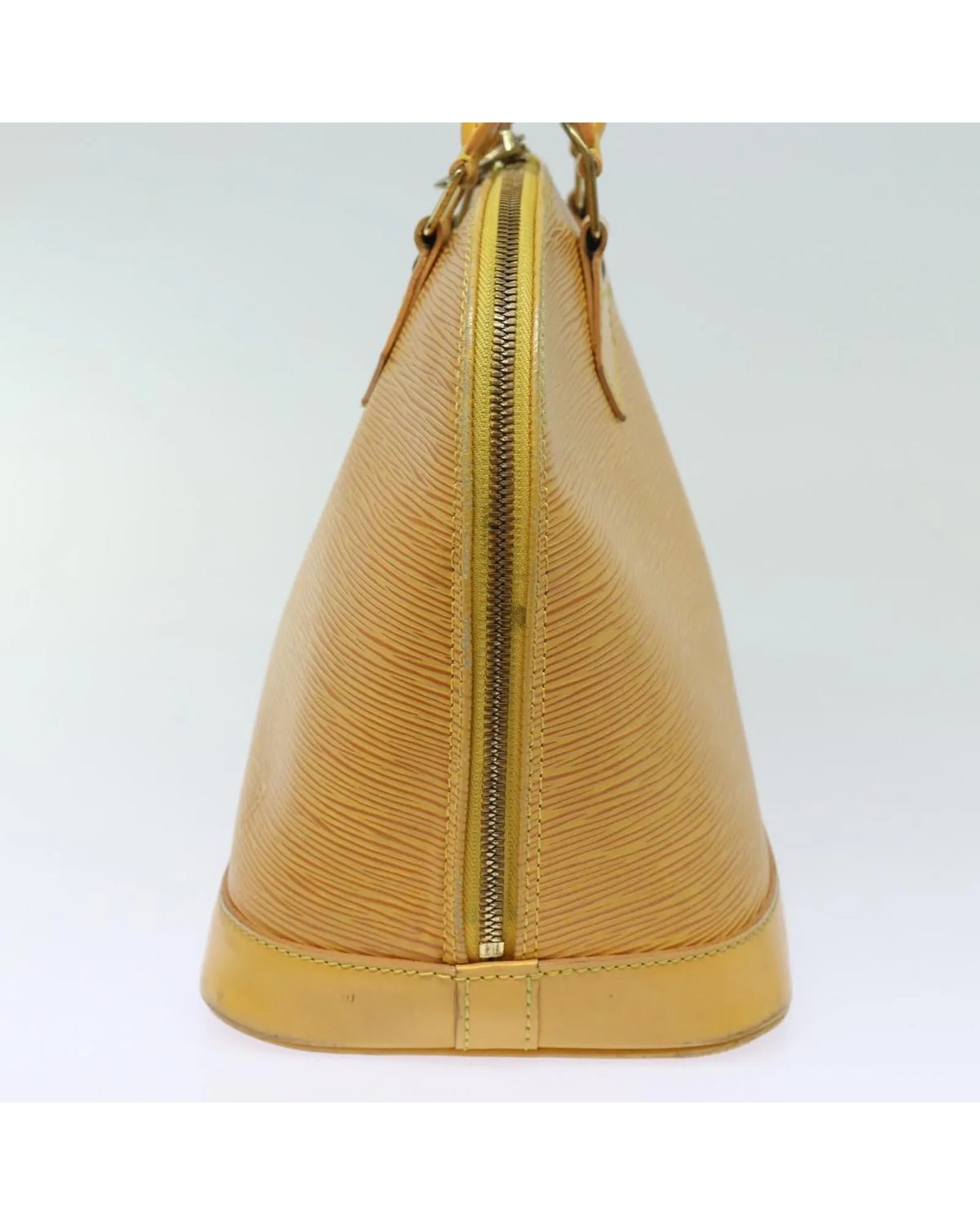 Epi Leather Alma Hand Bag with Distinctive Textured Finish