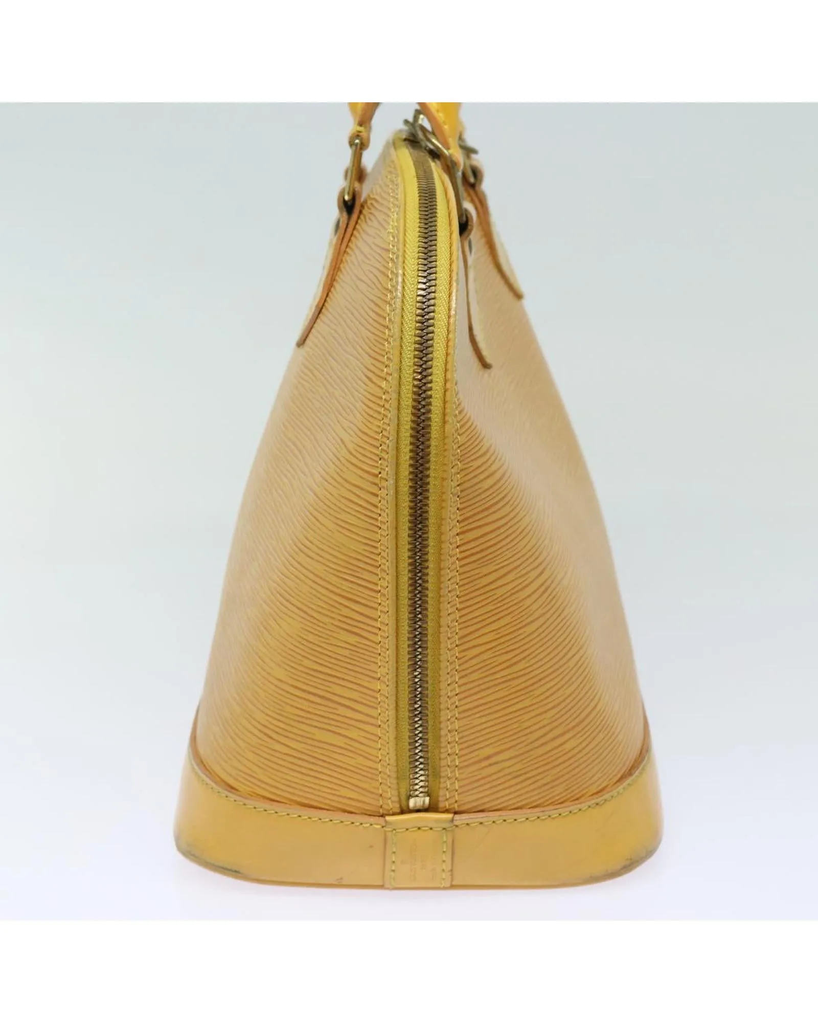 Epi Leather Alma Hand Bag with Distinctive Textured Finish