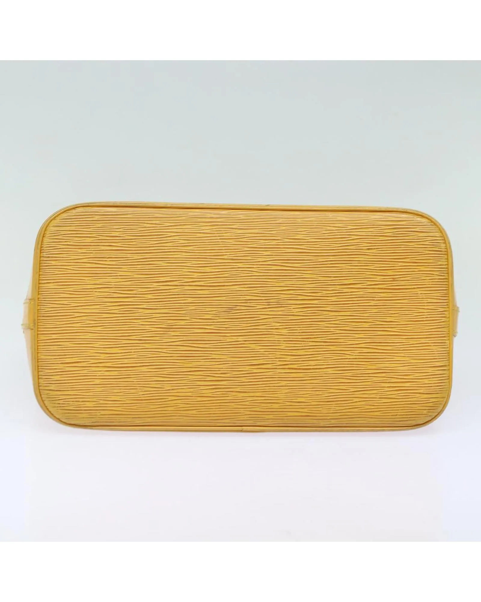 Epi Leather Alma Hand Bag with Distinctive Textured Finish