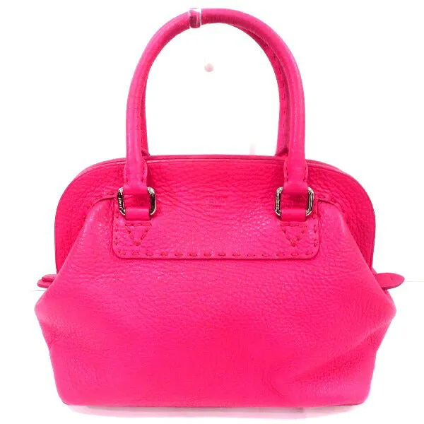 Fendi Selleria Adele 8BN255 Leather Handbag