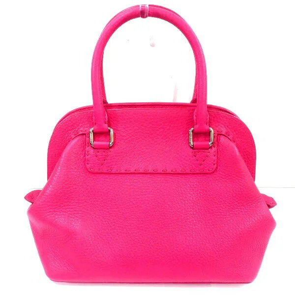 Fendi Selleria Adele 8BN255 Leather Handbag