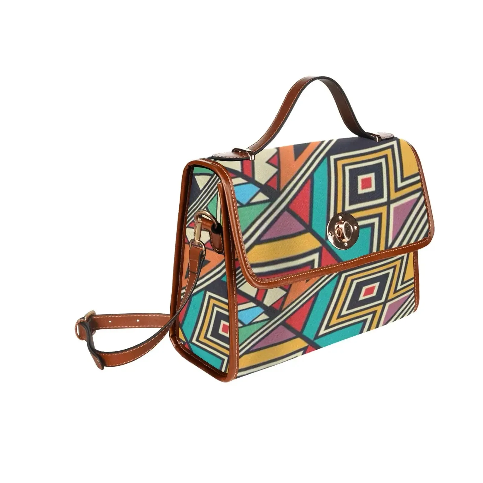 FZ AFRICAN PRINT HANDBAG