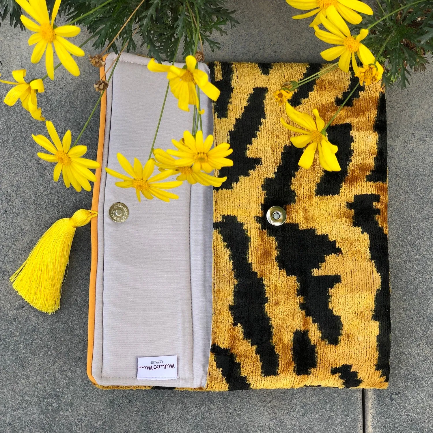Ikat Clutch Bag Acireale