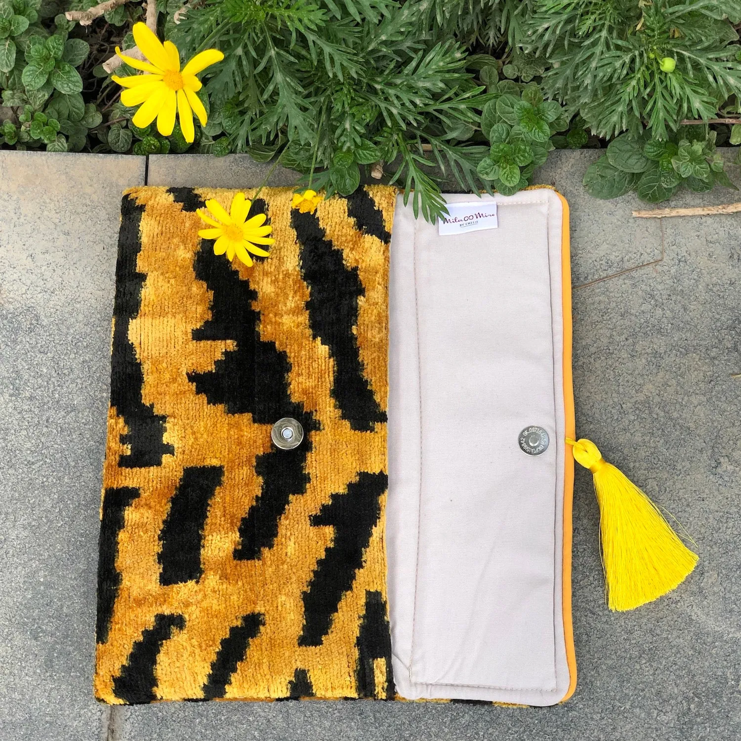 Ikat Clutch Bag Acireale
