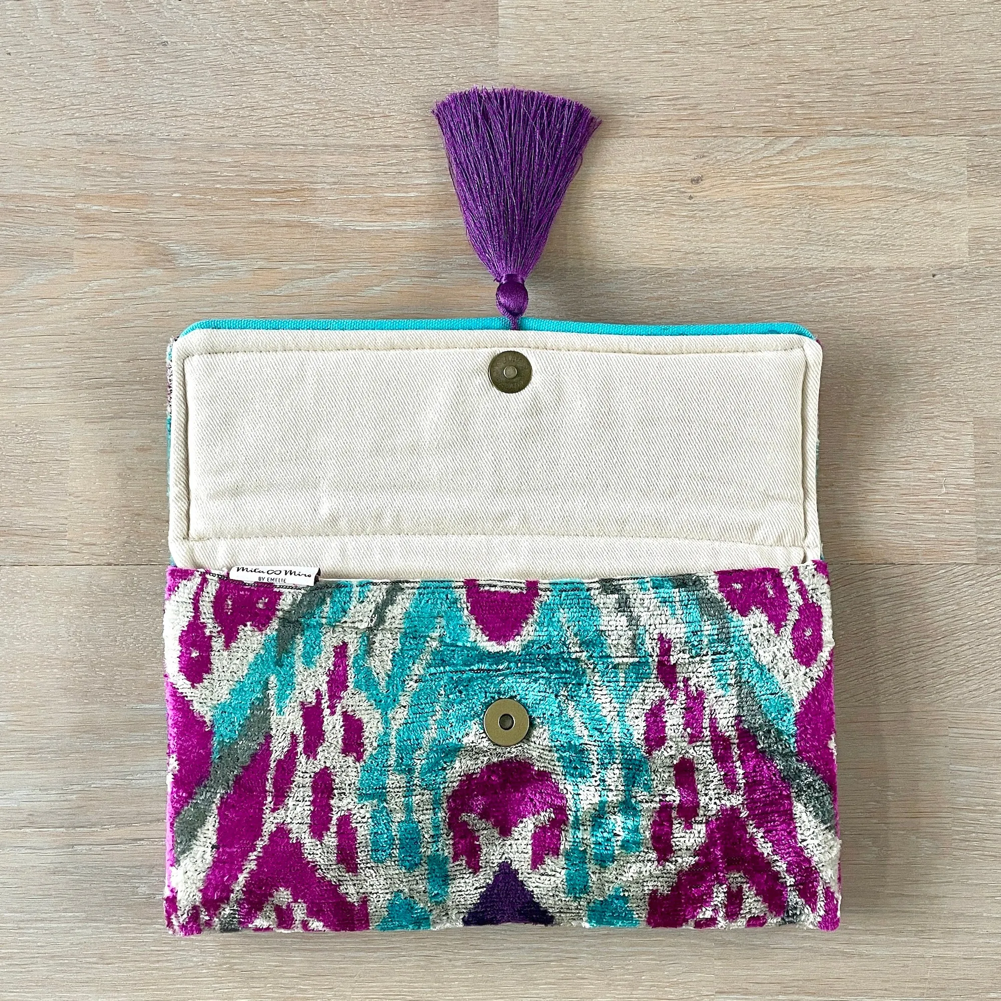 Ikat Clutch Bag Alassio