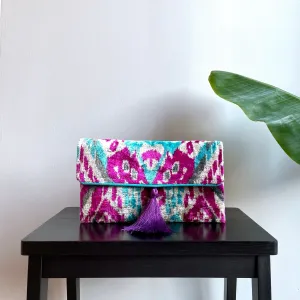 Ikat Clutch Bag Alassio