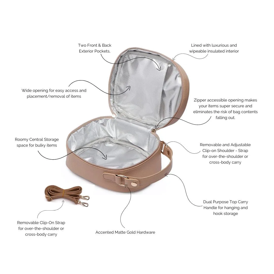 IMPERFECT Monaco Snack Bag | Latte Brown