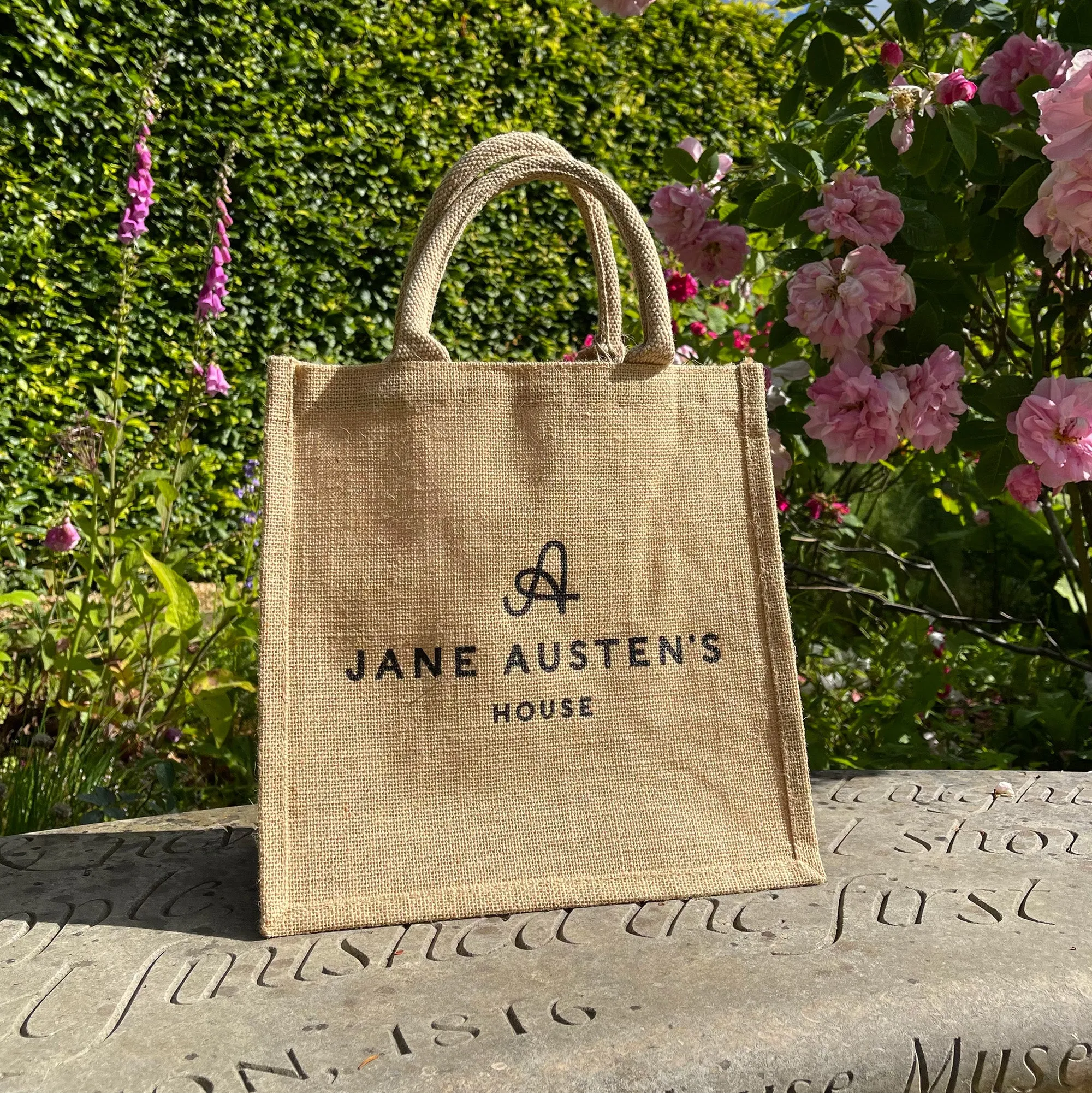 Jane Austen's House Jute Bag