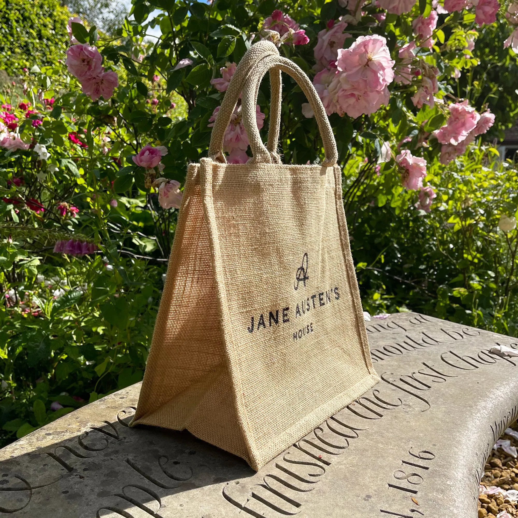 Jane Austen's House Jute Bag