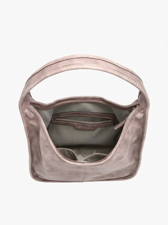 Joey Slouchy Hobo Bag - Brown